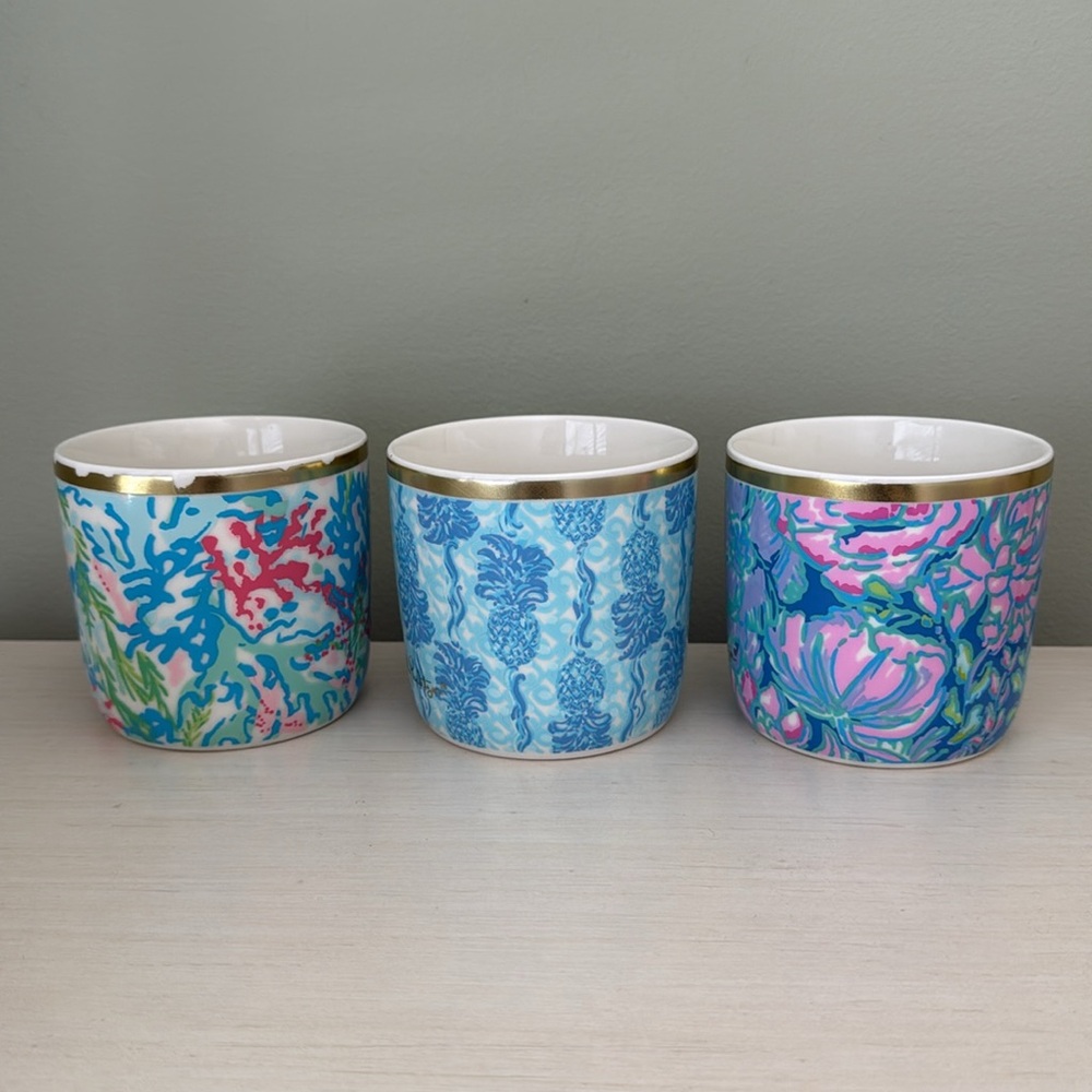 Lilly Pulitzer Planter Set of 3 - Picture 4 of 10